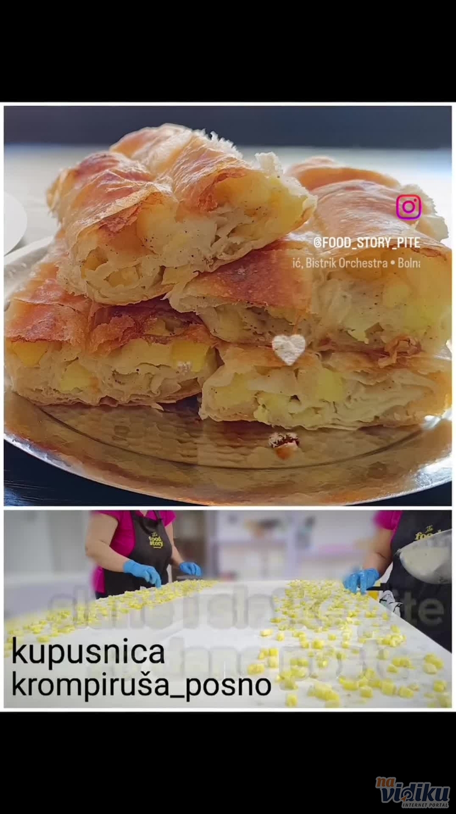 Posne Bosanske Pite Bosanske Pite Mantije Food Story Cukarica