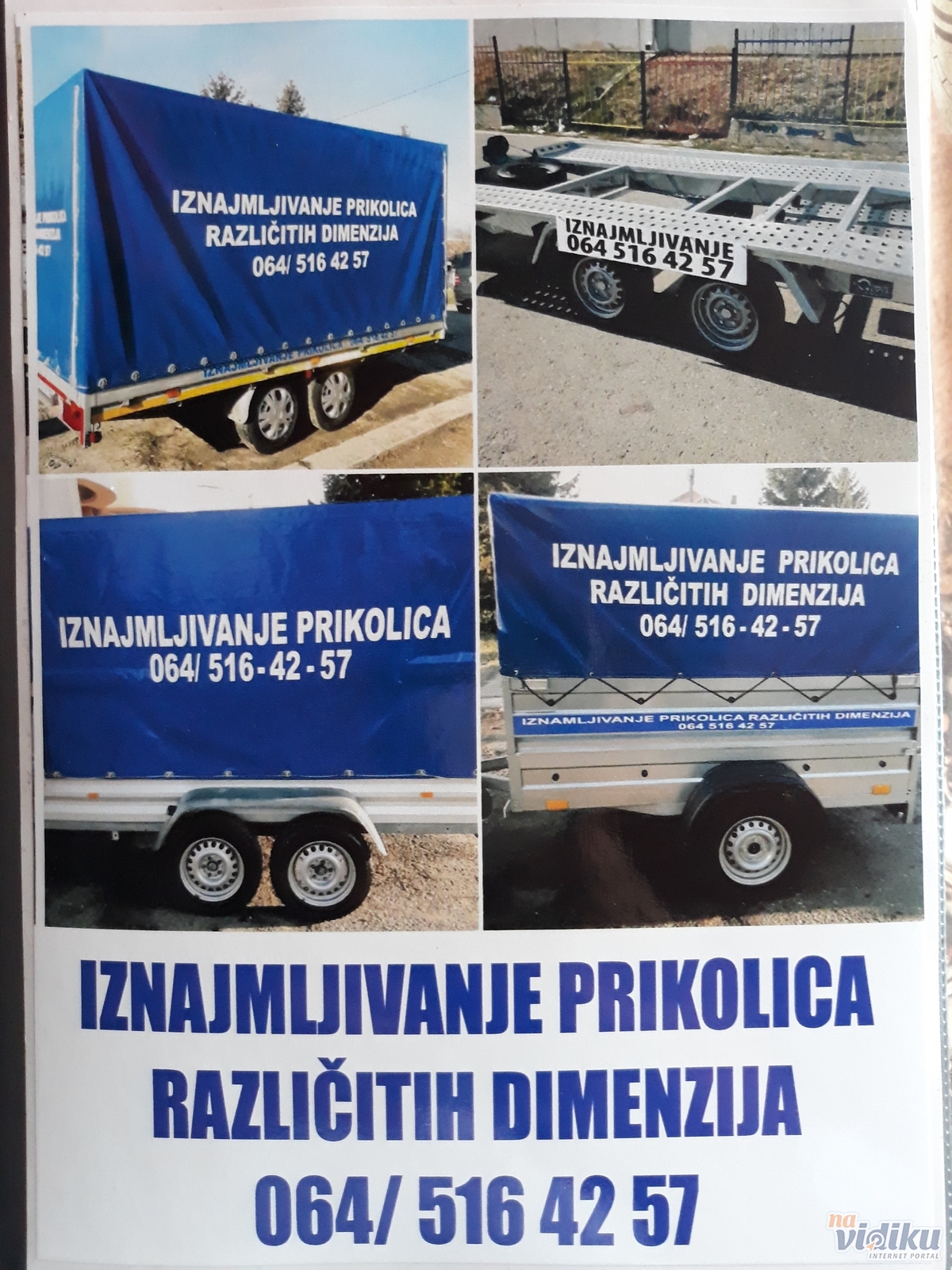 Auto Slep Prikolice Cena Filip Iznajmljivanje Prikolica Transport I