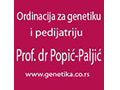 Specijalistička ordinacija za Pedijatriju i Genetiku Popić - Paljić