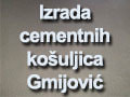 Izrada cementnih košuljica Gmijović