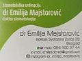 Dr Emilija Majstorović stomatološka ordinacija