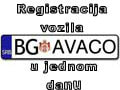 Registracija vozila Avaco