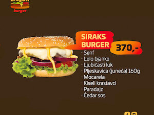 Dragon Burger fast food