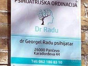 Dr Radu specijalistička psihijatrijska ordinacija