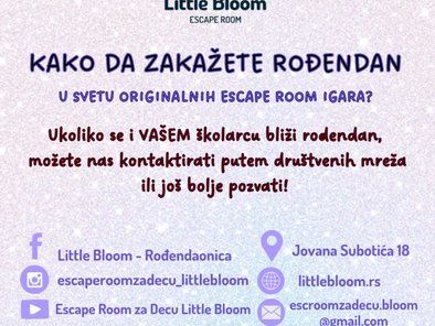 Little Bloom escape room