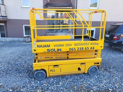SOLIN – iznajmljivanje mašina za rad na visini