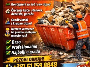 ROKI iznajmljivanje komunalnih kontejnera, čišćenje objekata