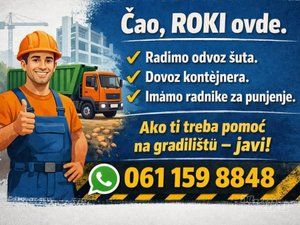ROKI iznajmljivanje komunalnih kontejnera, čišćenje objekata