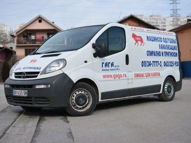 Vodoinstalaterske usluge - odgušenja kanalizacije Gaga doo