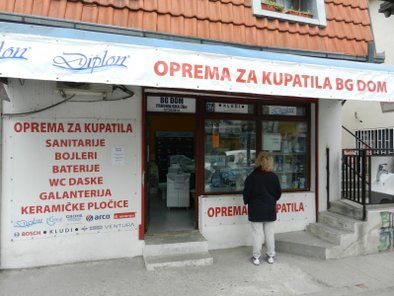 Oprema za kupatila BG Dom