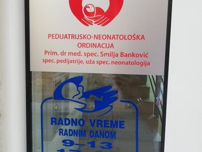 Dr Smilja Banković Pedijatrijsko - Neonatološka ordinacija