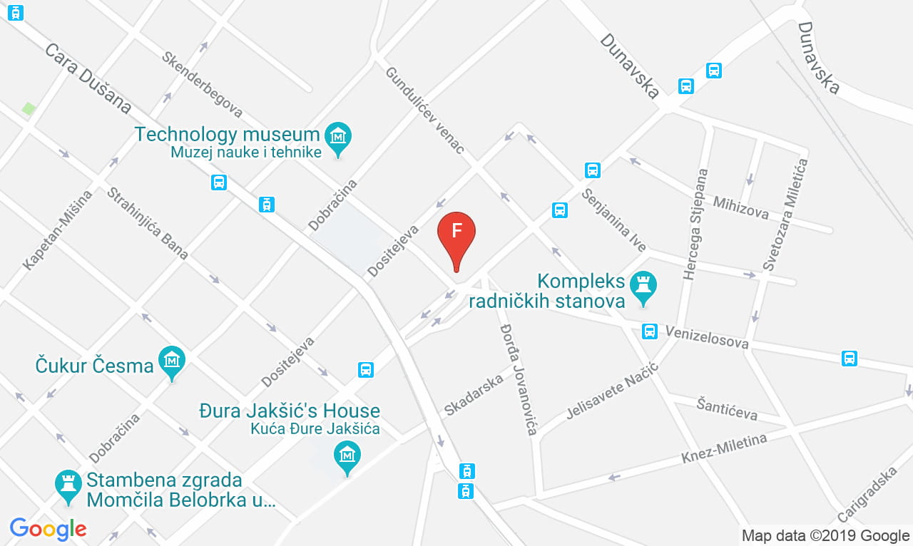 Kontakt Mapa Kafic Slatkis Adresa Zorza Klemansoa Lokacija Beograd My