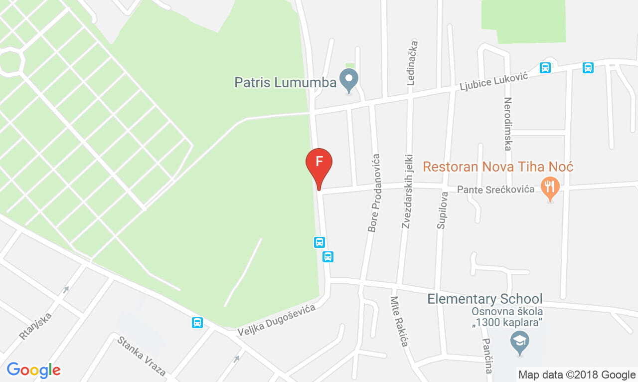 Kontakt Mapa Salon Name taja Bjelogrlic Komerc Adresa Severni