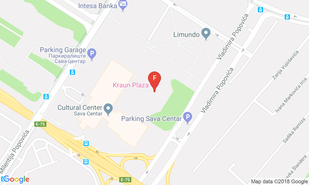 Mapa Gold rent a car, Adresa Vladimira Popovića 10, Lokacija Novi