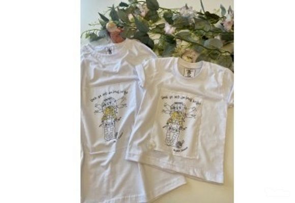 Pamučne majice za mamu i devojčicu (komplet) - IDEALAN POKLON!