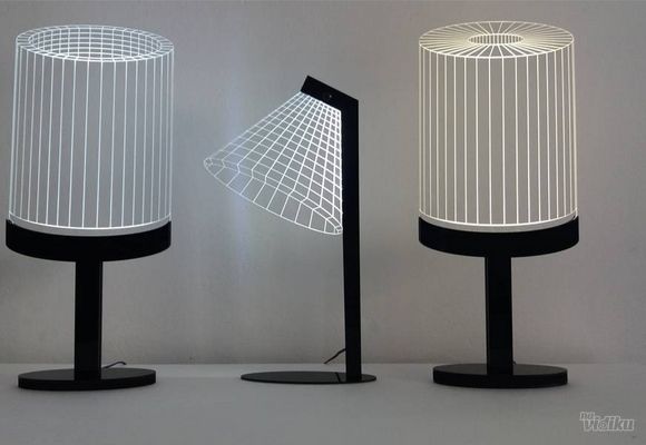 3D lampa