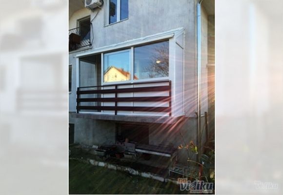 Zastakljivanje terase (stakleni balkon) po m2