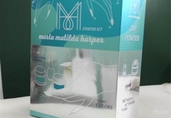 Ojačavanje noktiju Dipping tehnikom - kozmetika Marta Matilda Harper!