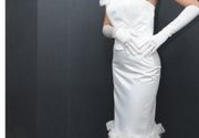 Komplet za venčanje: korset i suknja u beloj boji (veličine 38 i 40) - SUPER cena!