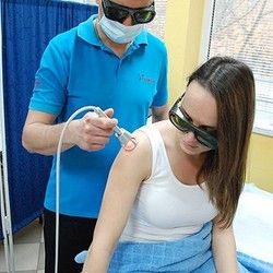 Elektroterapija: tri procedure (laser, elektroforeza, UZ, dijadinamična struja, TENS, interferentna struja)