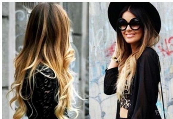 Ombre pramenovi