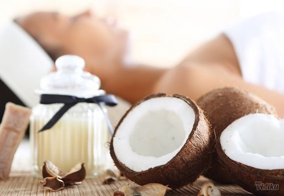 Piling celog tela + masaža mlekom od argana ili kokosa