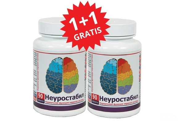 NEUROSTABIL – Protiv Nervoze, Stresa I Depresije 1+1 GRATIS! - RuLek ...