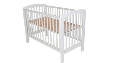 Krevetac Troll Lux Basic (drveni krevetac za bebe od rođenja do 36 meseci)