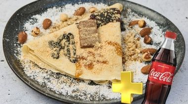 Palačinka NUTELLA + Coca Cola 0,5l