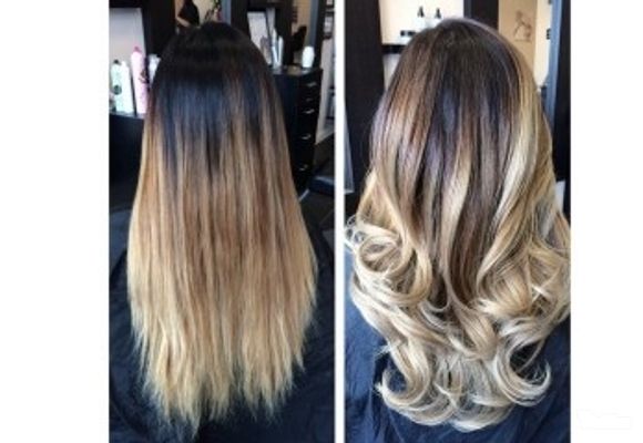 Ombre, Sombre ili Balayge + Olaplex i feniranje za kosu svih dužina