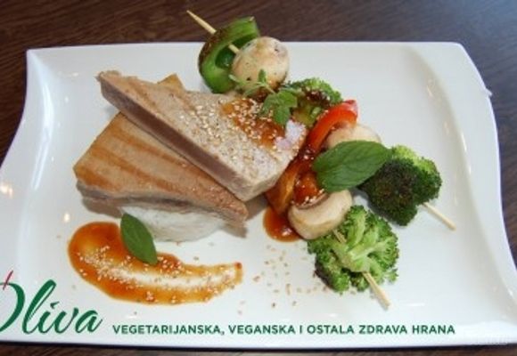 Obrok za dvoje tuna stek + stelino žito sa šlagom