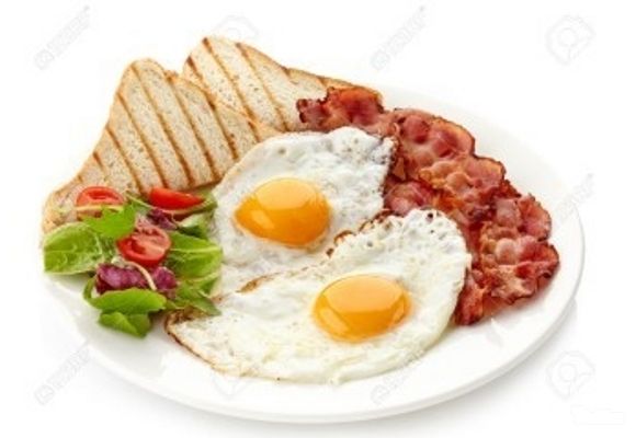 Doručak za dvoje - 2x Bekendeks (3 jaja, slanina, sir, paradajz, kačkavalj)
