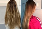 Brazilsko feniranje kose sa organskim keratinom za sve dužine kose
