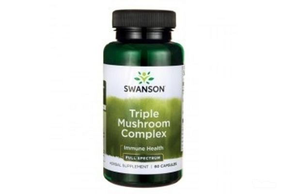 SWANSON - Triple mushroom complex 60 cps