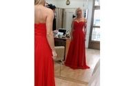 Elegantna crvena glamurozna haljina po FENOMENALNOJ ceni!