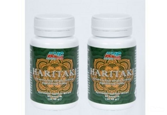Haritaki kapsule (za održavanje zdrave funkcije digestivnog trakta) 1 + 1 gratis!