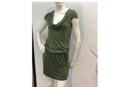 Zelena mini likra haljina (veličina 36)