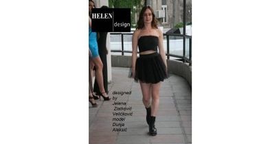 Moderna suknja od tila za devojčice i tinejdžerke, modeli u više boja