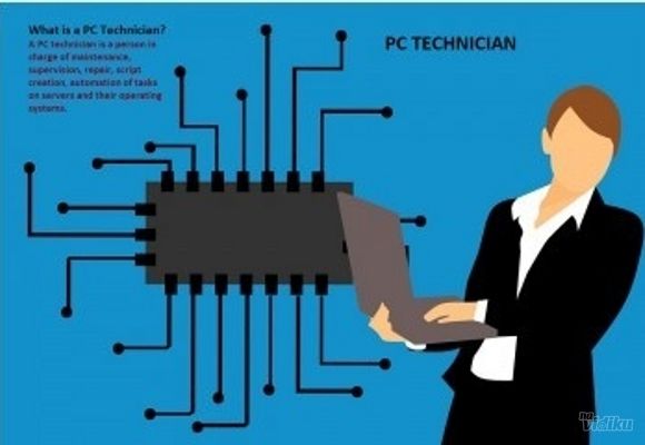 Online PC servisiranje IT tehničar (hardware, software, security and network) - 51 školski čas