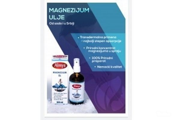Magnezijum ulje ALMYS 100 ml