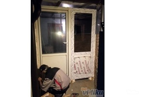 Balkonska vrata dvokrilna PVC (po m2) - mogućnost plaćanja na 6 rata korisnicima banke Poštanska štedionica!
