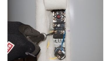 Zamena termostata na bojleru sa materijalom
