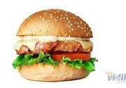 Chicken burger (Cezar burger) + Cezar salata (obrok salata)
