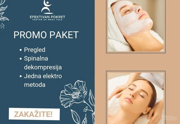 Promo paket spinalna dekompresija i elektroterapija