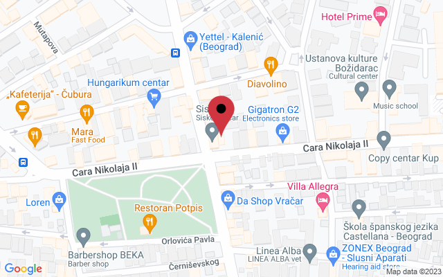 Mapa lokacije firme Wabi Sabi Yoga studio