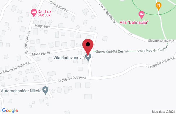 Vila Radovanovic Apartmani Banja Koviljaca