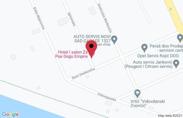 Hotel i salon za ulepšavanje pasa Dogs Empire