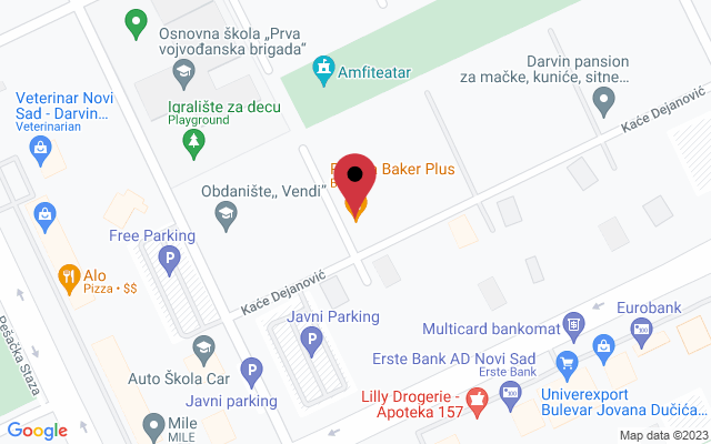 Mapa lokacije firme Studio Leni grooming škola