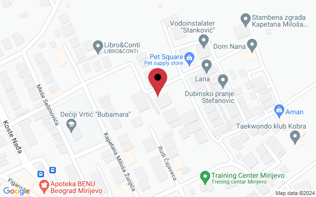 Mapa lokacije firme LACROMA BEAUTY STUDIO