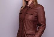 Ženska kožna jakna - model-39